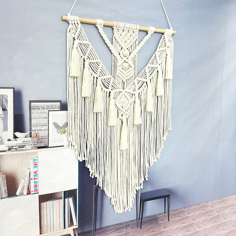 Olivenorma Macrame Boho Weave Wall Hanging Decor