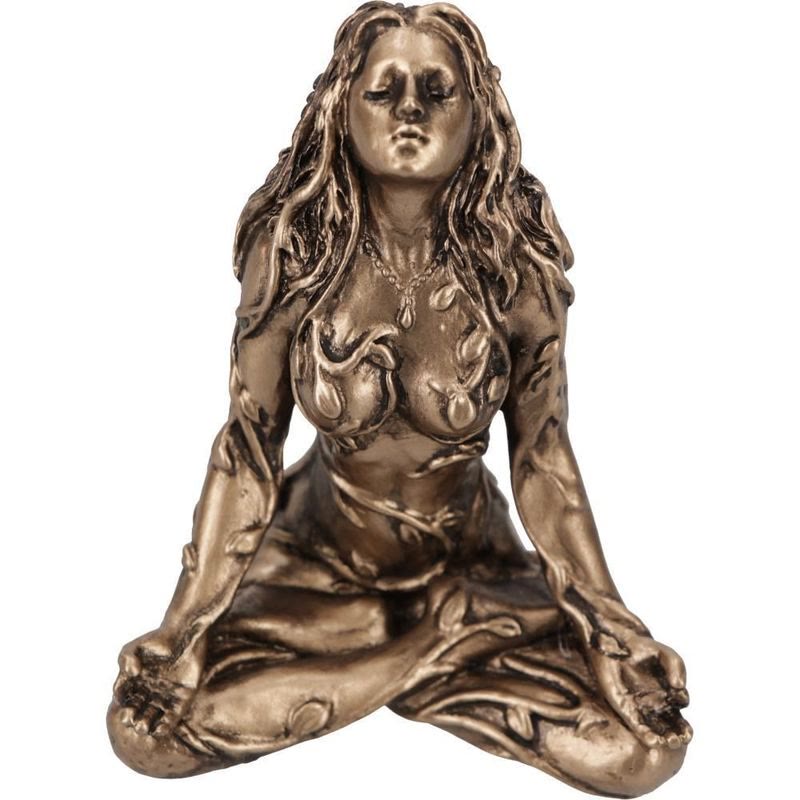 Olivenorma Home Decor Mini Mother Earth Gaia Statue Resin Decoration