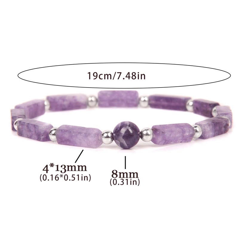 Olivenorma Natural Amethyst Body-purify Slimming Bracelet