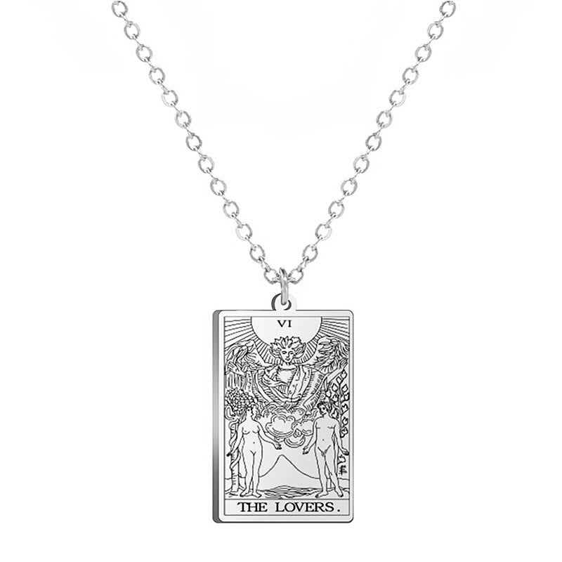 Olivenorma Stainless Steel Tarot Necklaces