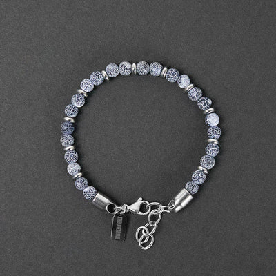 Olivenorma Weathered Agate Bead Bracelet