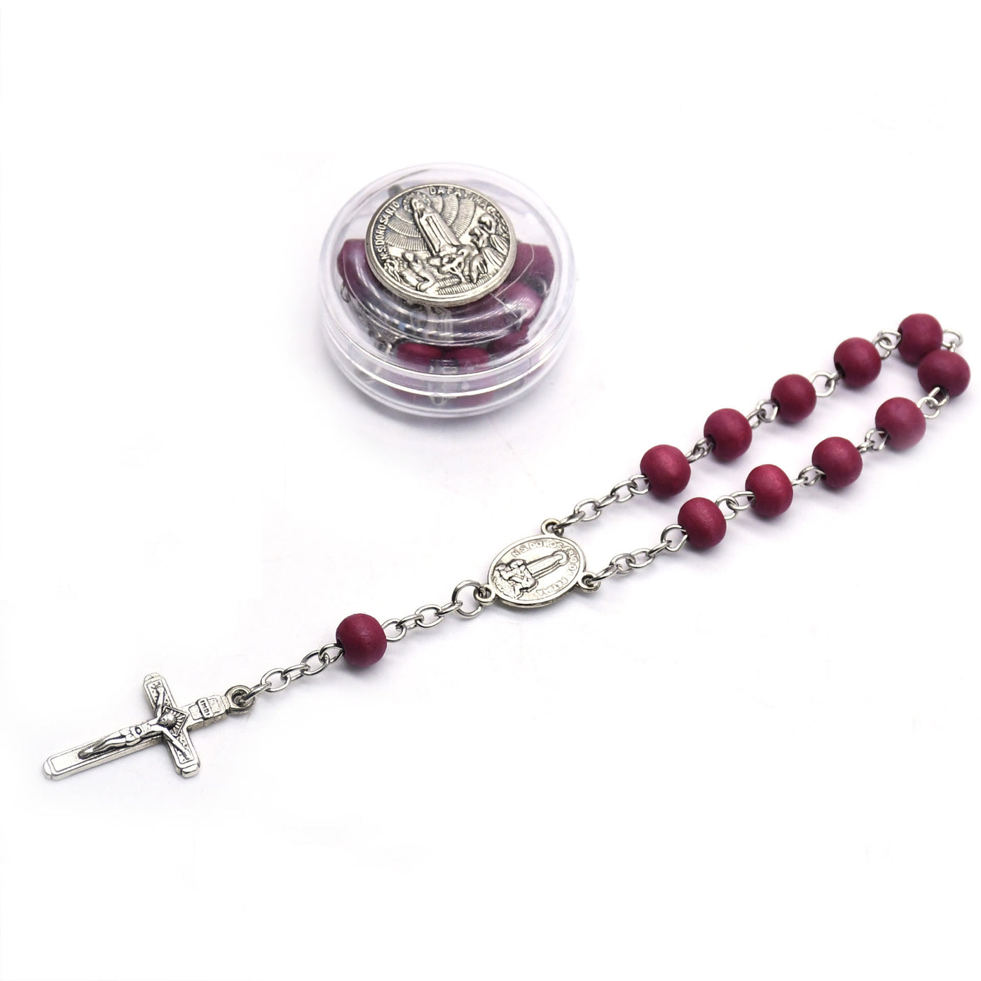 Olivenorma Incense Beads Rosary Prayer Beads Cross Bracelet