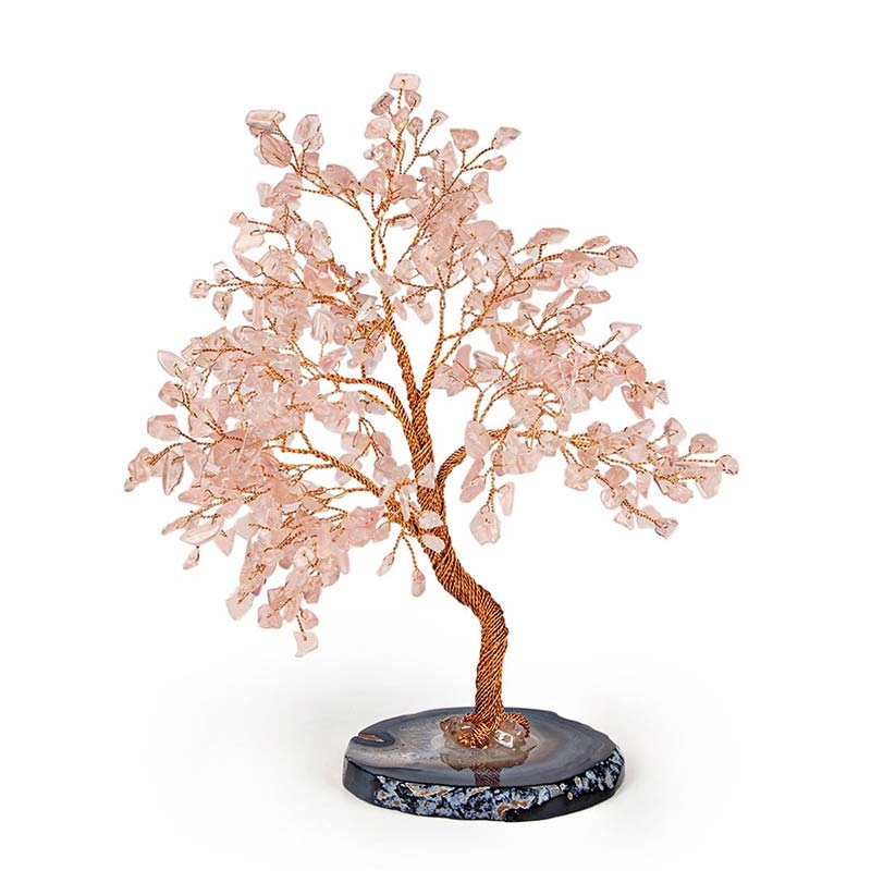 Olivenorma Love Harmony - Rose Quartz Feng Shui Tree