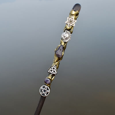 Olivenorma Moon And Sun Fairy Crystal Wands