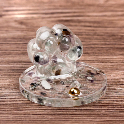 Olivenorma Natural Stone Epoxy Cat Claw Mobile Phone Holder - image 18
