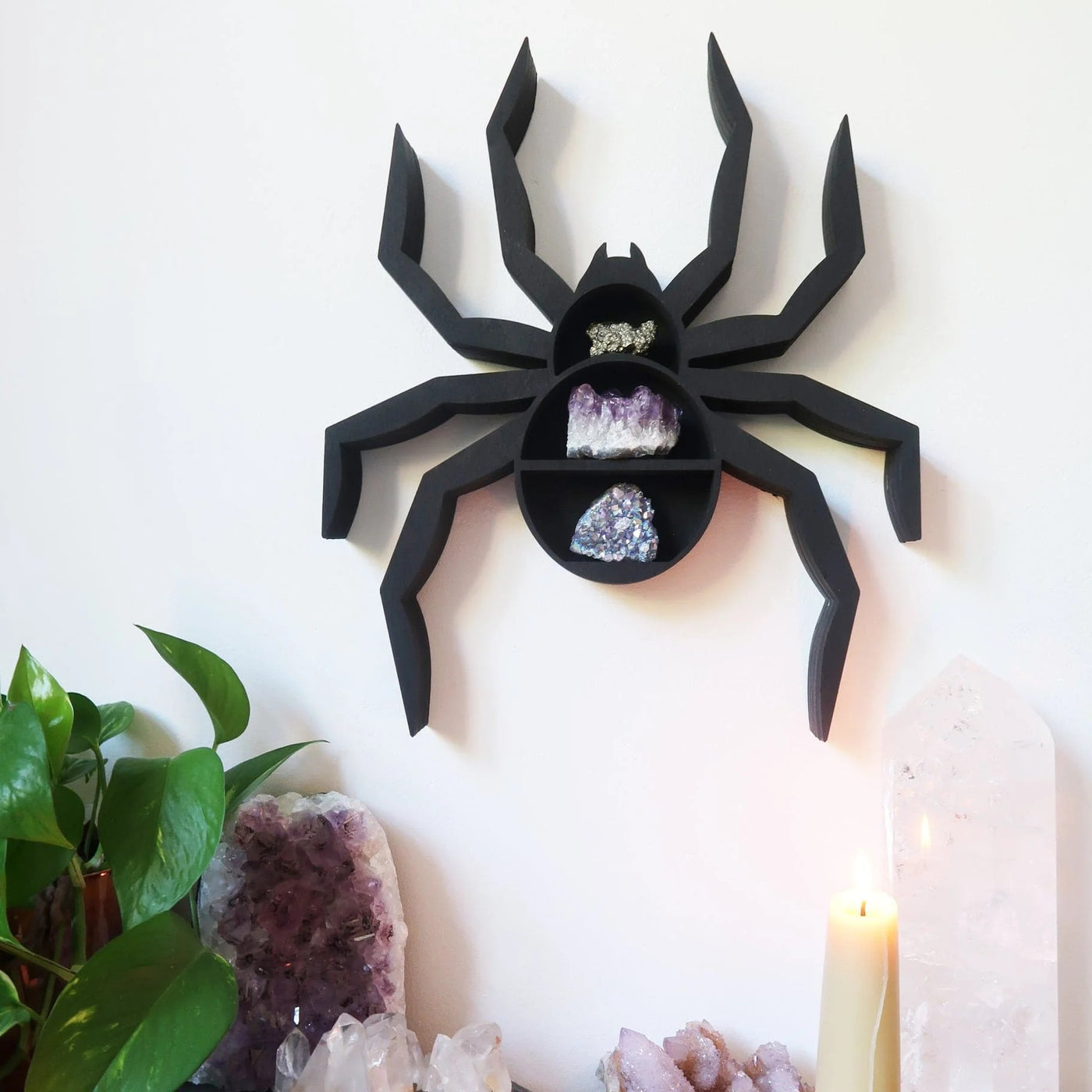 Olivenorma Spider Crystal Shelf