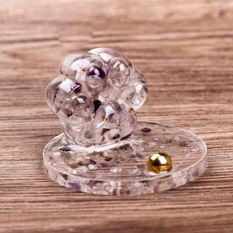 Olivenorma Natural Stone Epoxy Cat Claw Mobile Phone Holder - image 10