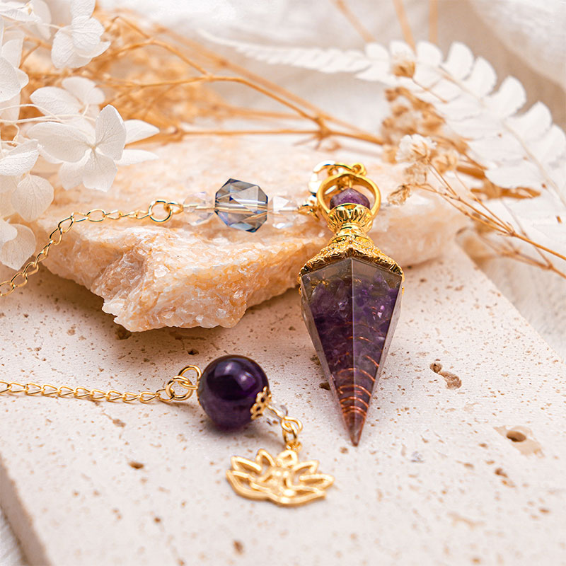 Natural Crystal Stone Pendulum