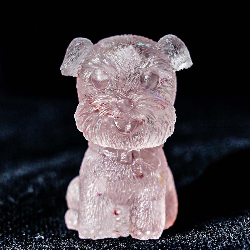 Olivenorma Natural Stone Puppy Decoration