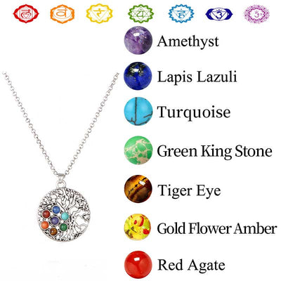 Olivenorma Chakra Orgone Necklace