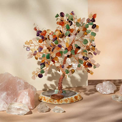 Olivenorma Invigorate Multi-Stone Feng Shui Tree