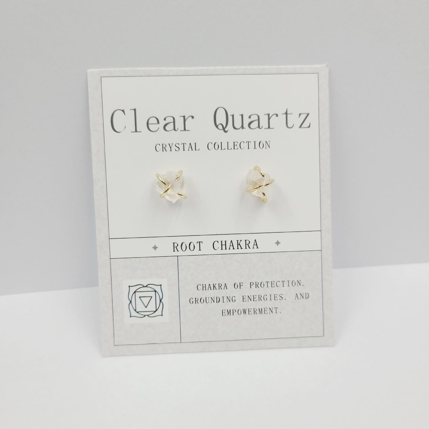 Olivenorma 12th Birthday Rough Stone Earrings