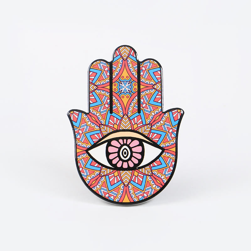 (Clearance 30% OFF / CODE: OFF30) - Olivenorma Hamsa Evil Eye Jewelry Tray Plate Coaster