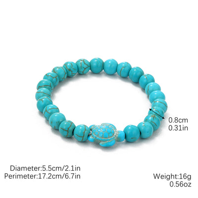 Olivenorma "Eternal Protection" Evil Eye Turquoise Bracelet