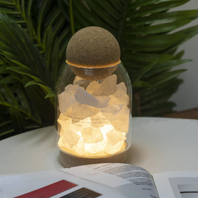 Olivenorma Diffuser Flameless Essential Oil Crystal Aromatherapy Lamp