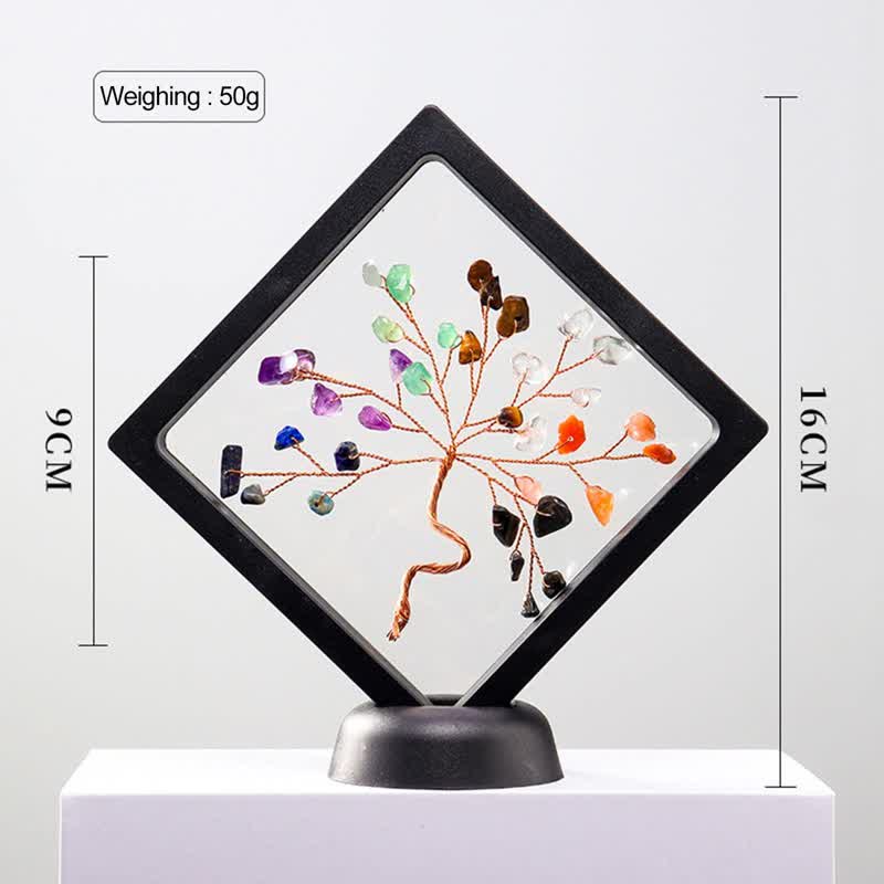 Olivenorma Chakra Crystal Lucky Tree Decoration