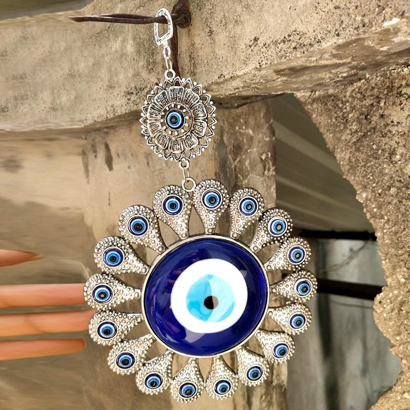 (Clearance 30% OFF / CODE: OFF30) - Olivenorma Blue Evil Eye Wall Hanging Pendant Wall Decor