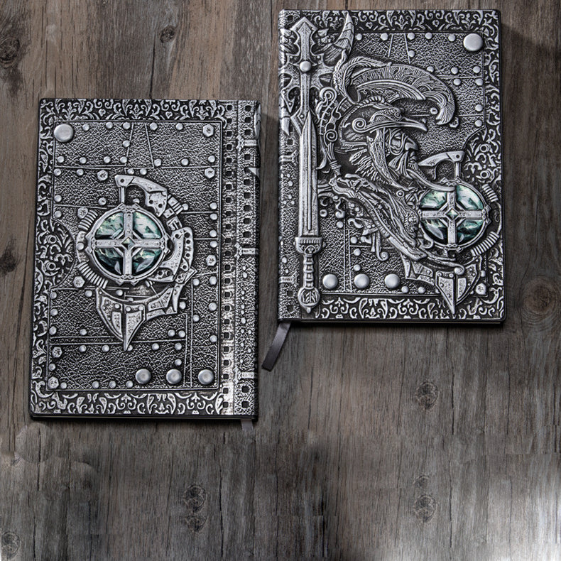 Olivenorma European God of War Pattern Decorative Notebook