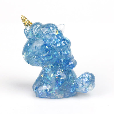 Olivenorma Crystal Unicorn Gemstone Decoration