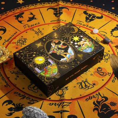 Olivenorma PET Waterproof Tarot Card Divination Set Gift Box