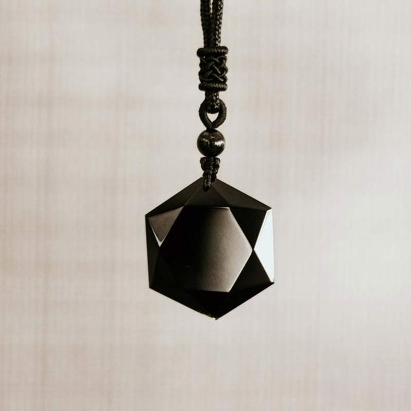 Premium Obsidian Talisman Necklace