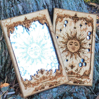 Olivenorma The Sun Tarot Card Mirrors