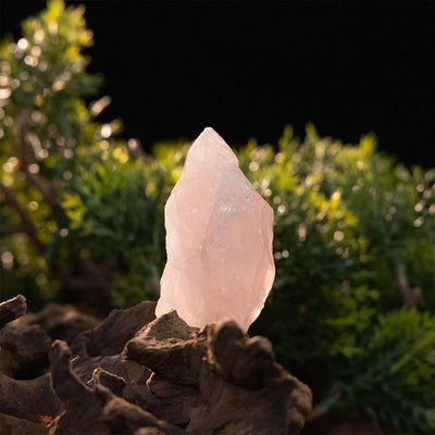 Olivenorma Rose Quartz Aroma Diffuser Crystal Natural Stone