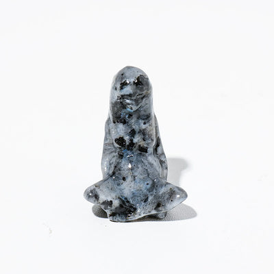 Olivenorma Natural Rough Stone Goddess Gaia Carving Gemstone Decoration - Labradorite - image 22