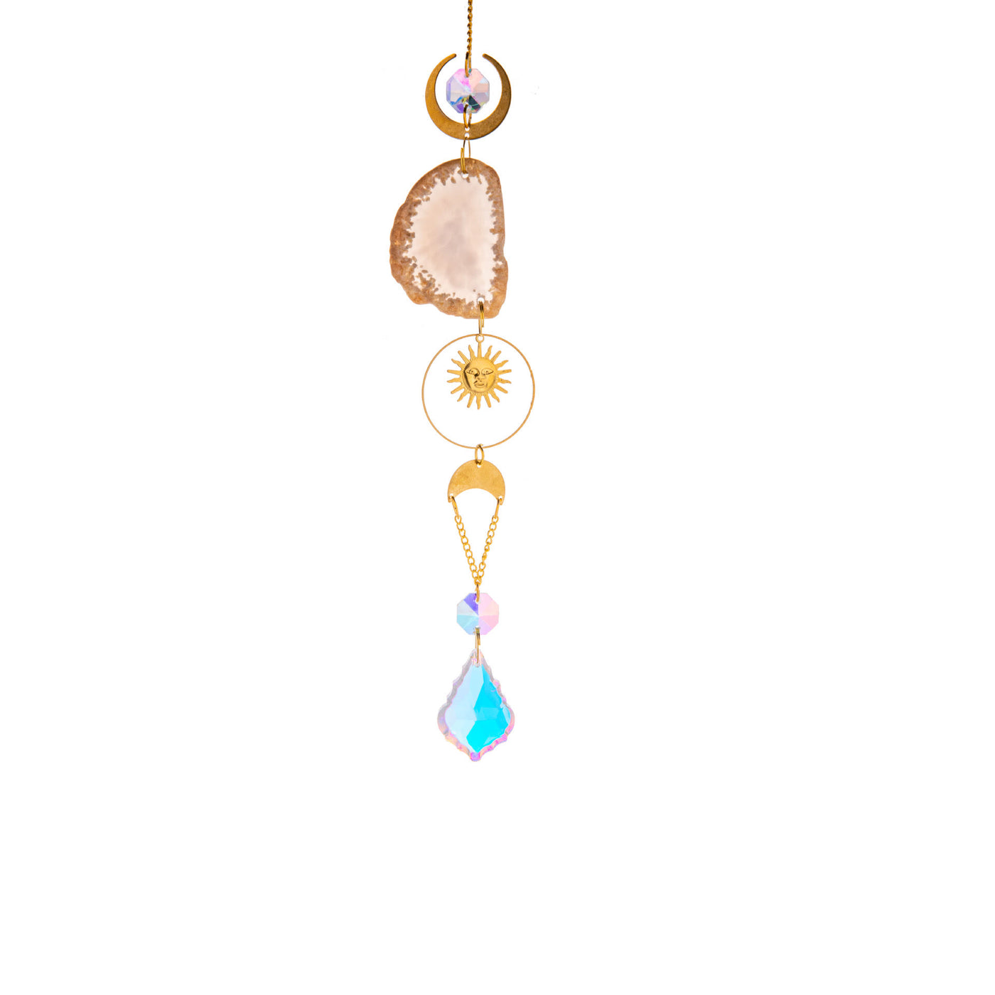 (Clearance 30% OFF / CODE: OFF30) - Agate Sun Catcher Wind Chime