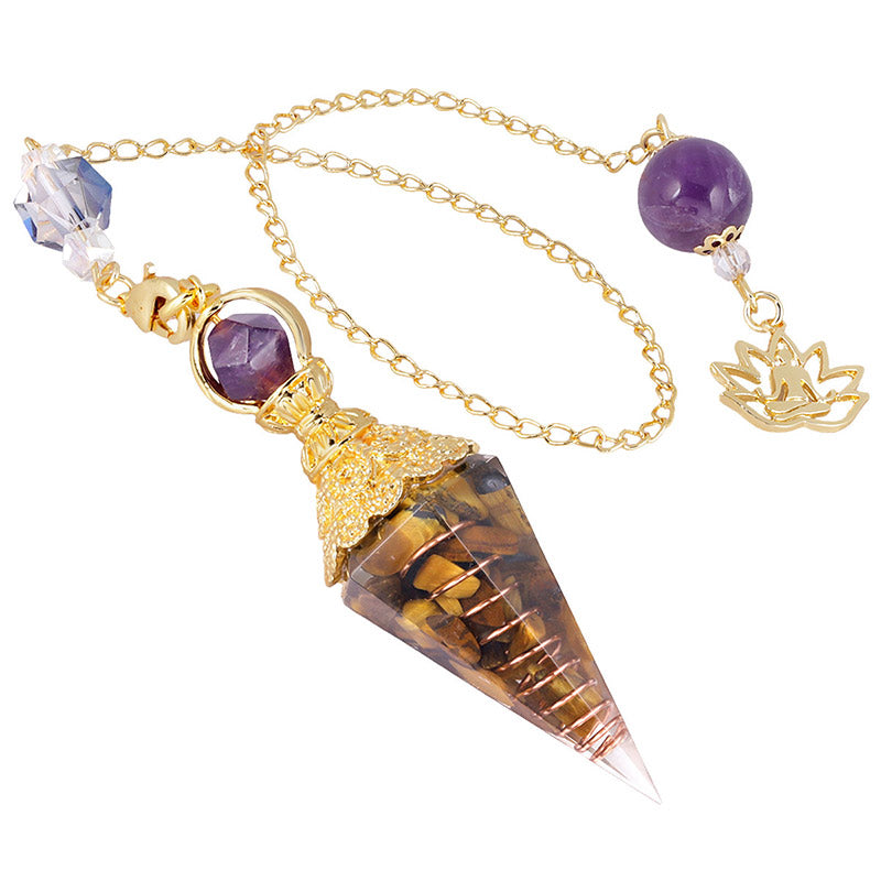 Natural Crystal Stone Pendulum