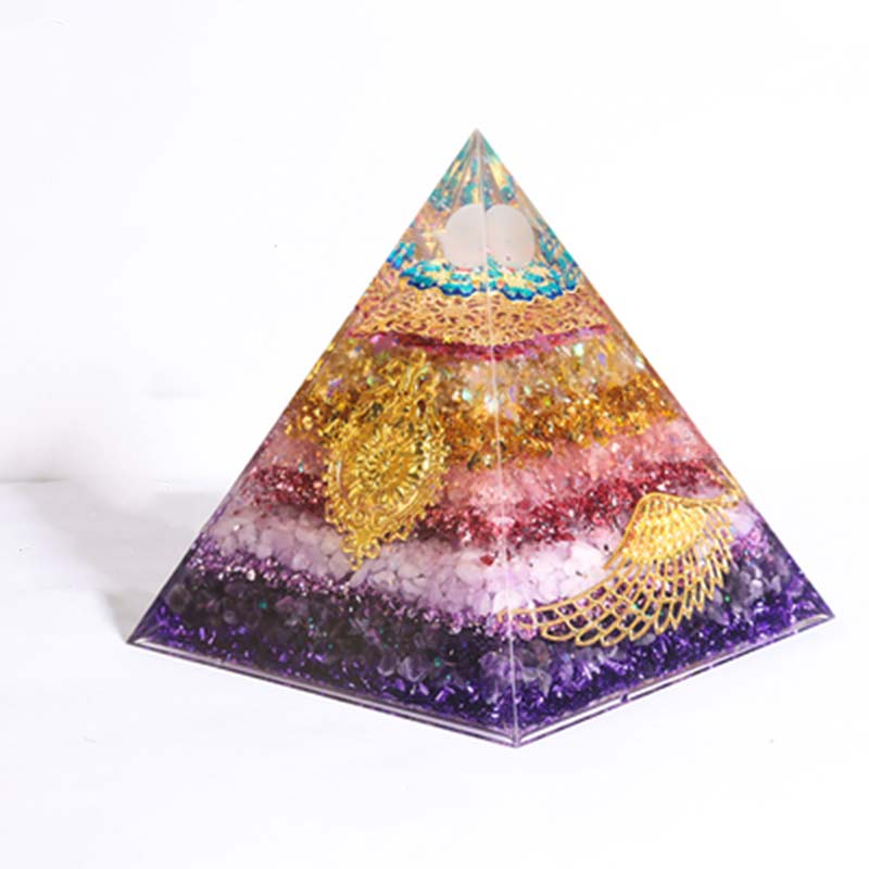 Rose Quartz Sphere Love Orgone Pyramid