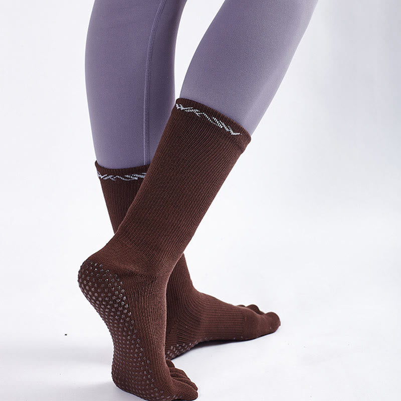 Olivenorma 5-Toe Barefoot Feel Sports Yoga Socks