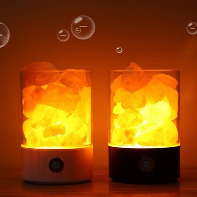 Olivenorma Natural Himalayan Pink Salt Atmosphere Lamp