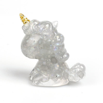 Olivenorma Crystal Unicorn Gemstone Decoration