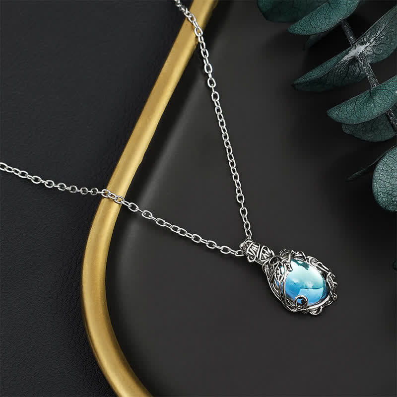 Olivenorma Moonstone Aurora Necklace