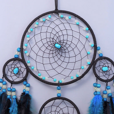 Olivenorma Turquoise Chakra Tree of Life Dream Catcher