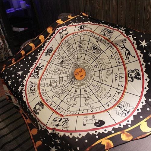 Olivenorma Tarot Tablecloth Witch Polyester Tapestry