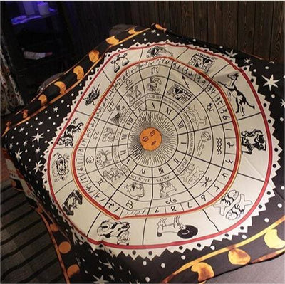 Olivenorma Tarot Tablecloth Witch Polyester Tapestry