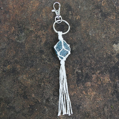 Olivenorma Raw Gemstone Tassel Car Hanging Ornament