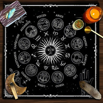 Olivenorma Yggdrasil Sacred Tree Mysterious Tarot Tablecloth