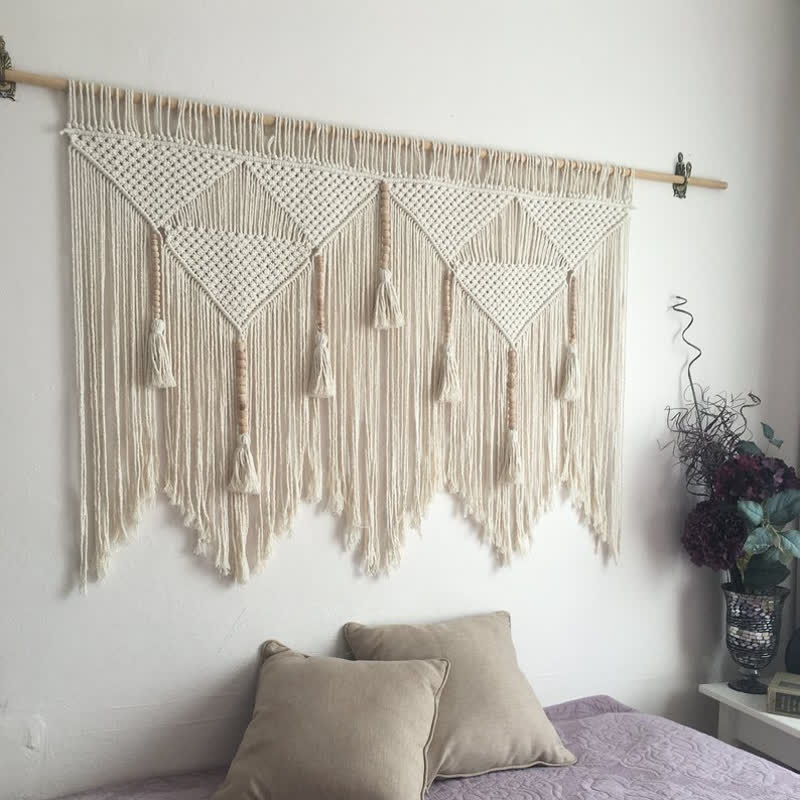 Olivenorma Boho Tapestry Large Macrame Weave Wall Decor