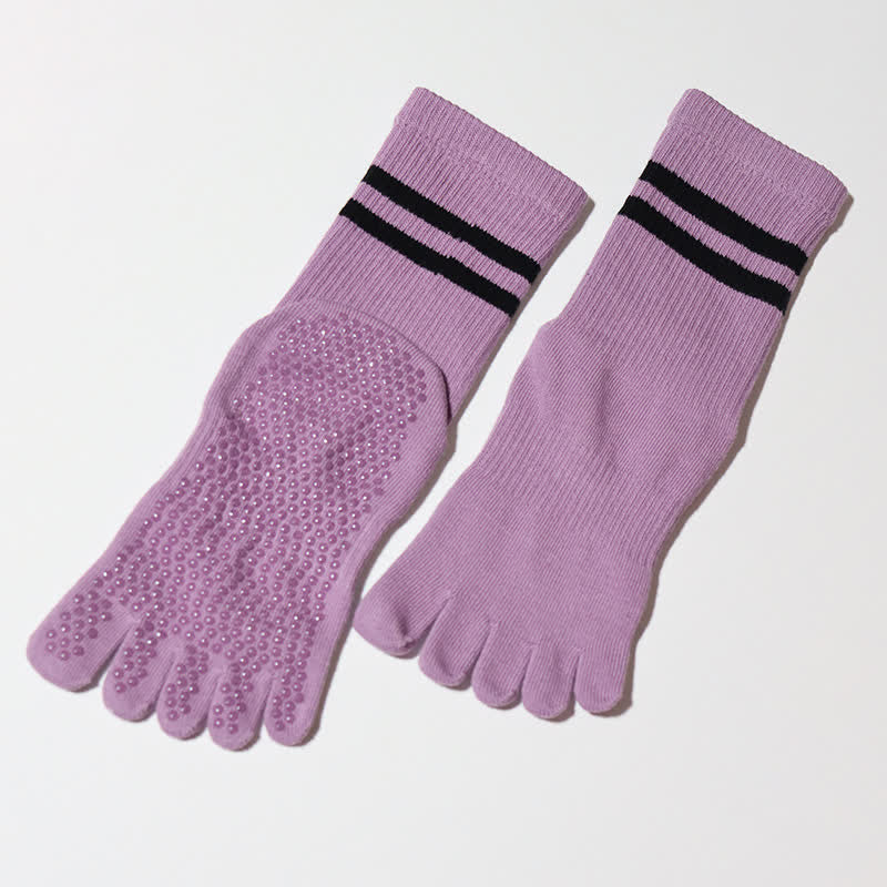 Olivenorma Pilates Anti-slip Five-finger Socks Yoga Socks