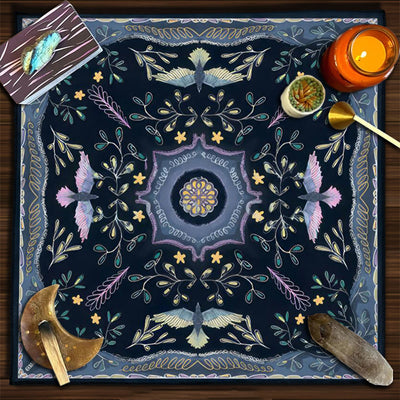 Olivenorma Yggdrasil Sacred Tree Mysterious Tarot Tablecloth