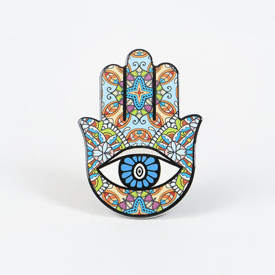 (Clearance 30% OFF / CODE: OFF30) - Olivenorma Hamsa Evil Eye Jewelry Tray Plate Coaster