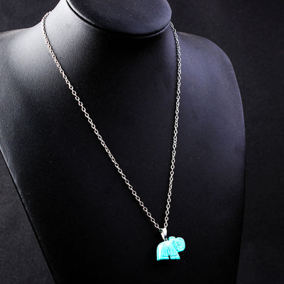 Olivenorma "Powerful Healing" Crystal Skull Necklace