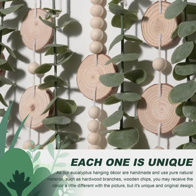 Olivenorma Artificial Eucalyptus Wall Hanging Decor