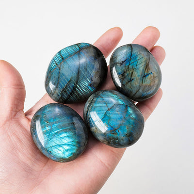 Olivenorma Labradorite Polished Toy Rolling Natural Stone