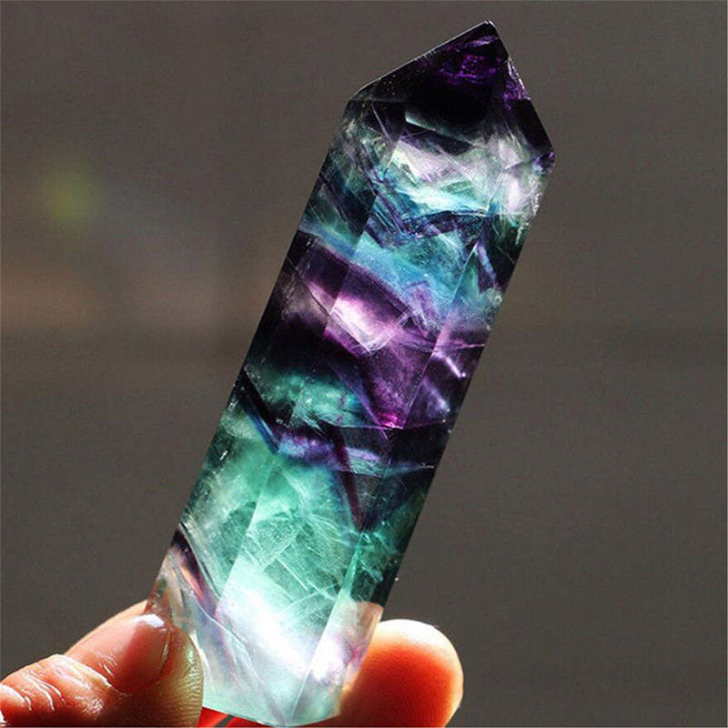 Fluorite Natural Crustal Reki Crystal Wands