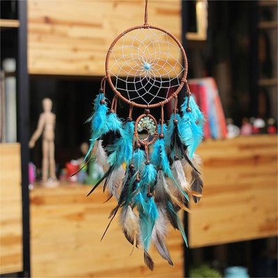 Olivenorma Green Aventurine Tree Of Life Feather Dream Catcher