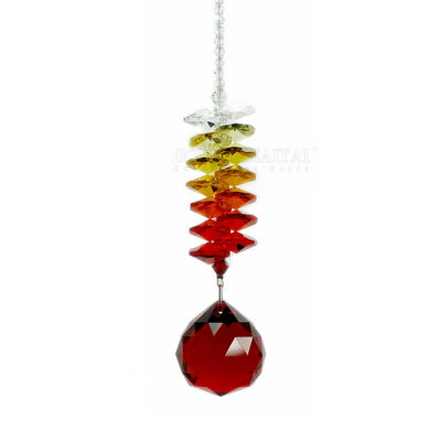 Crystal Sun Catchers Meteor Planet Gemstone Ornament